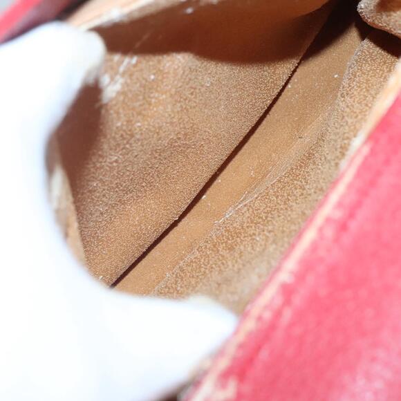 GUCCI Bamboo Hand Bag Leather Red Gold 002 2853 0260 0 - Picture 15 of 16